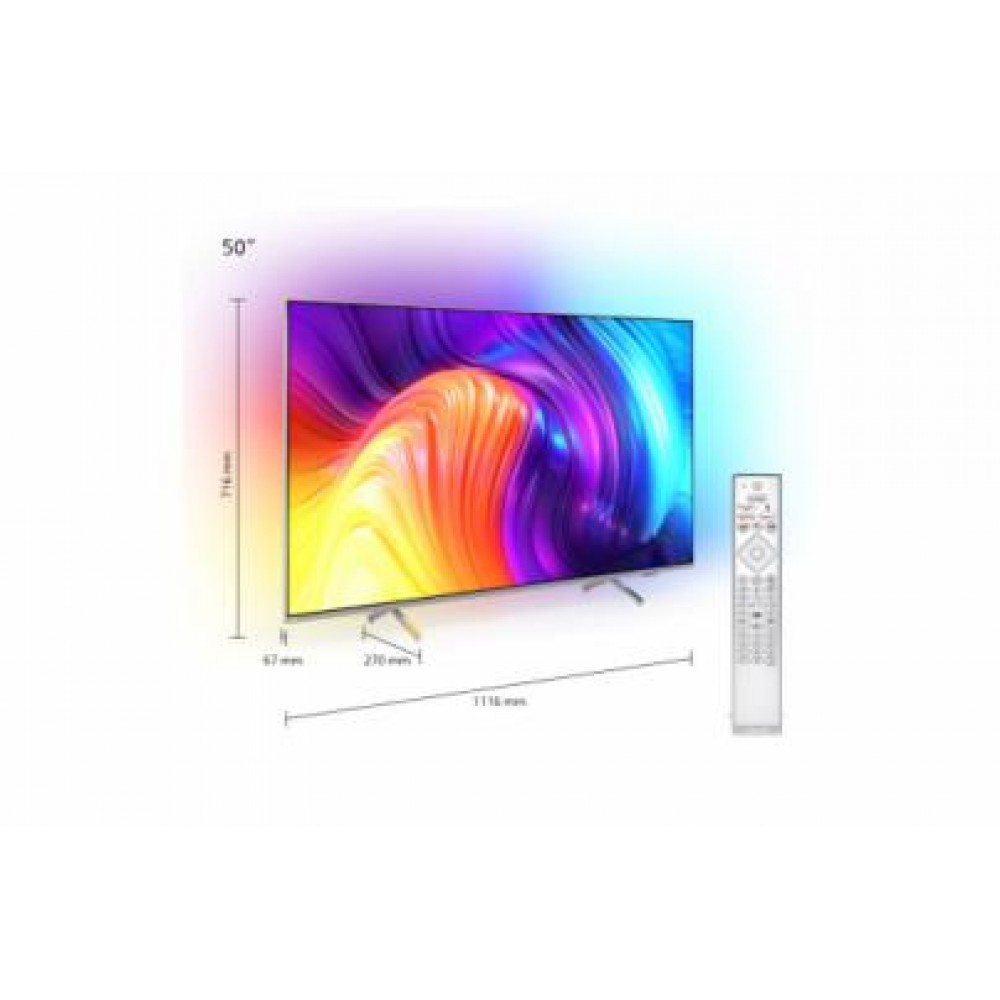 LED TV Smart Philips Ambilight The One LED 50PUS8507 4K UHD