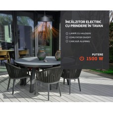 Incalzitor electric Heinner cu prindere de tavan 1500W