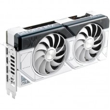 Placa video ASUS GeForce RTX 4070 SUPER DUAL OC White 12GB GDDR6X 192-bit 