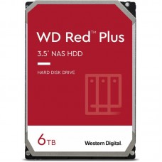 HDD intern WD Red Plus 6TB SATA-III 5400 RPM 256MB