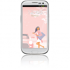 Telefon mobil Samsung Galaxy S3 I9300 16GB White La Fleur